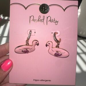 🦩PACKED PARTY FLAMINGO EARRINGS🦩
